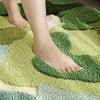 FlorSoft - Extra absorbierende Badmatte mit Blumenmuster