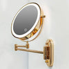 LUXMIRROR – Deluxe Goldener Make-up-Spiegel