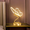 BEIRUT - Elegante Tischlampe Golden Butterfly